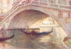 VENICE. Ponte di Rialto 1930 old vintage print picture