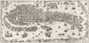VENICE. Venice in the sixteenth century 1930 old vintage map plan chart