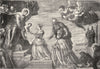 VENICE. Ducal Palace-The marriage of St Catherine 1930 old vintage print