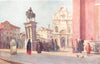 VENICE. Scuola di San Marco and Statue of Colleoni 1930 old vintage print