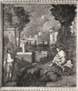 VENICE. Palazzo Giovannelli-Gipsy and Soldier 1930 vintage print picture