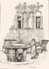 VENICE. Byzantine Crosses-Campo S Maria Mater Domini 1930 old vintage print