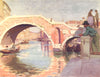 VENICE. Cannareggio 1930 old vintage print picture