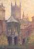 KENT. The Baptistry, Canterbury Cathedral 1907 old antique print picture