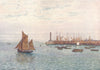 KENT. Margate Harbour 1907 old antique vintage print picture