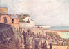 KENT. An old bit of Broadstairs from the Pier 1907 antique print picture