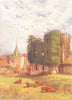KENT. Otford Castle and Church 1907 old antique vintage print picture