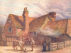 KENT. The old Smithy, Shoreham 1907 antique vintage print picture
