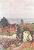 KENT. The Weald from the Doctor's garden, Sutton Valence 1907 old print