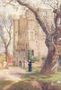 KENT. Malling Abbey 1907 old antique vintage print picture