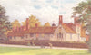 KENT. Ightham Mote from the Terrace 1907 old antique vintage print picture