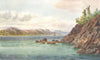 CANADA. Quebec & Lower St Lawrence Valley. Sillery Cove 1907 old antique print