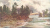 CANADA. The Ottawa at Vaudreuil 1907 old antique vintage print picture