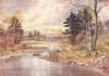 CANADA. Autumn in New Brunswick 1907 old antique vintage print picture