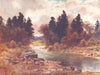 CANADA. Winter-time in Vancouver Island, British Columbia 1907 old print
