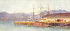 CANADA. British Columbia. Hastings Wharf, Vancouver 1907 old antique print