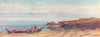 CANADA. British Columbia. Olympic Mountains, from coast Victoria 1907 print