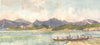 CANADA. British Columbia. Pacific Coast near Nelson's Island 1907 old print