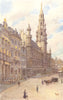 BRUSSELS. Hotel de Ville, Grande place, Maison Brasseurs, Cygne, Etoile 1908