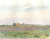 BELGIUM. The Flemish Plain 1908 old antique vintage print picture