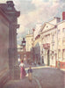 BELGIUM. Rue de Namur, Brussels 1908 old antique vintage print picture