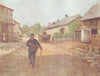 BELGIUM. La Gleize, a village in the Ardennes 1908 old antique print picture