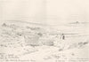 ISRAEL. Bethel 1902 old antique vintage print picture