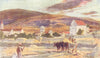 ISRAEL. Cana of Galilee 1902 old antique vintage print picture