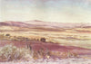 SYRIA. Mount Hermon from the slopes of Tabor 1902 old antique print picture