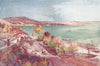 ISRAEL. The lake of Galilee, looking North from Tiberias 1902 old print