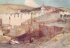 ISRAEL. The mosque at Hebron over the cave of Machpelah 1902 old antique print