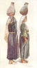 PORTRAITS. Studies of Syrian peasant women 1902 old antique print picture