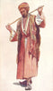 FARMING. Syrian Shepherd 1902 old antique vintage print picture