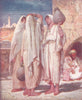 PORTRAITS. Syrian women at a fountain 1902 old antique vintage print picture