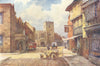 High Street, Stratford-on-Avon. Warwickshire. By Ernest Haslehust 1920 print