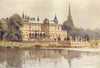 Clumber, the Dukeries. Nottinghamshire. By Ernest Haslehust 1920 old print