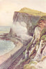 Shakespeare's Cliff, Dover. Kent. By Ernest Haslehust 1920 old antique print