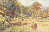 St. Leonards Gardens. Sussex. By Ernest Haslehust 1920 old antique print