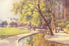 Bournemouth. The Children's Corner, Lower Gardens. Dorset.Ernest Haslehust 1920