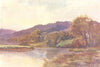 Streatley Hills. Berkshire. By Ernest Haslehust 1920 old antique print picture
