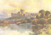 Windsor. Berkshire. By Ernest Haslehust 1920 old antique vintage print picture