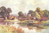 Sonning. Berkshire. By Ernest Haslehust 1920 old antique vintage print picture