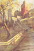 The hundred steps, Windsor Castle. Berkshire. By Ernest Haslehust 1920 print