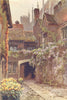Master Carpenter's Court, Hampton Court. London. By Ernest Haslehust 1920
