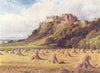 SCOTLAND. Stirling Castle, from the King's knot 1911 old antique print picture