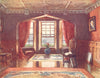 SCOTLAND. The dining-room, Abbotsford 1912 old antique vintage print picture