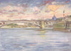 PARIS. Afternoon 1909 old antique vintage print picture