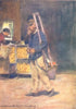 PARIS. An Orange Vendor 1909 old antique vintage print picture