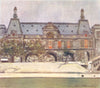 PARIS. The Louvre 1909 old antique vintage print picture
