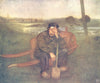NETHERLANDS. South Holland. Tired out 1904 old antique vintage print picture